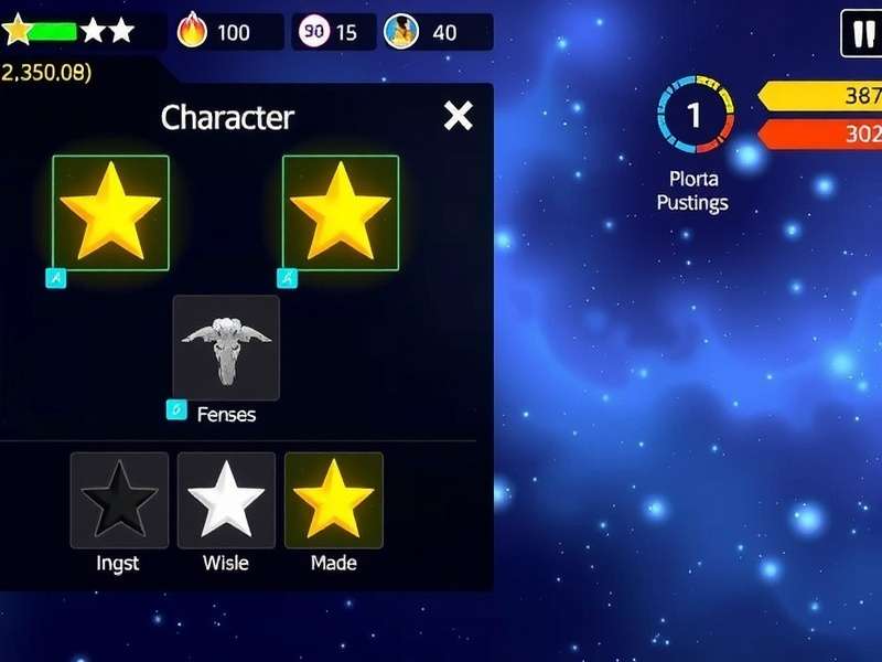 Shooting Stars League gameplay screenshot